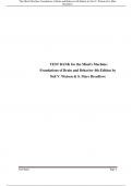 TEST BANK for the Mind s Machine: Foundations of Brain and Behavior 4th and 15th Edition by Neil V. Watso Dennis Coonn & S. Marc Breedlove ,