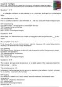 Chapter 5: Vital Signs Clinical Nursing Skills & Techniques, (11th Edition 2024) Test Bank Perry, Potter, Ostendorf & Laplante Test Bank