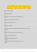 CON 3990 Exam Study Guide Exam Questions And Answers 100% Solved