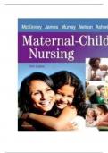 TEST BANK FOR MATERNAL CHILD NURSING 5TH EDITION BY MCKINNEY