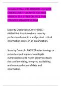 Comptia CYSA+ (CS0-002)2024-CompTIA CYBERSECURITY ANALYST (CS0-002) VERSION 10.0 CYBER DEFENCE AND COUNTER MEASURES EXAM