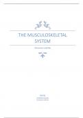 THE MUSCULOSKELETAL SYSTEM