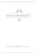 samenvatting moleculaire biologie 2 