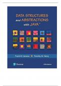 Solution Manual For Data Structures and Abstractions with Java, 5th Edition By Frank Carrano, Timothy Henry