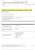  Portage learning A&P2 Module 1 exam LATEST UPDATE 2024.