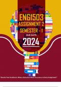 ENG1503 ASSIGNMENT 2 SEMESTER 1 – 2024 (285864)