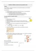 Samenvatting hoofdstuk 3 enzymologie: Inhibitie en activatie van de enzymatische reactie, 2e bachelor biomedische wetenschappen