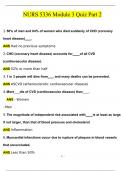 NURS 5336 Module 3 Quiz Part 2 Questions and Answers (2024 / 2025) (Verified Answers)