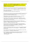 CMY3702 - TUT 101/2024 Updated Assignment 2 with the Correct Questions and Answers A+ Graded 100% Supporters of the organisation WHISPER, who work for the decriminalisation of prostitution, categorise themselves as ... - THE RIGHT ANSWER-Radical Feminists