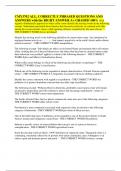 CMY3702 ALL, CORRECTLY PHRASED QUESTIONS AND ANSWERS with the RIGHT ANSWER A+ GRADED 100% With regard to Sutherland's approach to white-collar crime identify the missing words In the following excerpt "Sutherland questioned those theories that focus