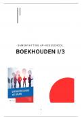 Samenvatting -  Boekhouden I/3