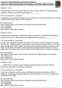 Chapter 34: Bowel Elimination and Gastric Intubation Clinical Nursing Skills & Techniques, (11th Edition 2024) Perry, Potter, Ostendorf & Laplante Test Bank