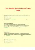 CWB Welding Inspector 2024/25