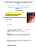 Test Bank For Hamric & Hanson's Advanced Practice  Nursing 7th Edition By Mary Fran Tracy, Eilee  Chapter 1-26