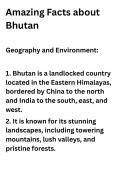 Discovering Bhutan:  Fascinating Facts About the Land of the Thunder Dragon