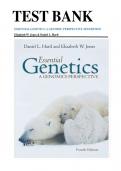 TEST BANK FOR Essential Genetics A Genomic Perspective 4th Edition By Daniel L. Hartl, Elizabeth W. Jones 