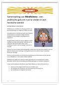 Samenvatting (NLs) van het boek 'Mindfulness' van Mark Williams en Danny Penman - door Uitblinker