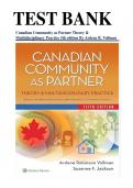 Test Bank for Canadian Community as Partner Theory & Multidisciplinary Practice 5th edition By Ardene R. Vollman