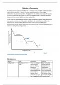 BTEC Applied Science Unit 2B - Undertake calorimetry to study cooling curves