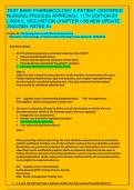 (Complete Answered) Test Bank Pharmacology A Patient-Centered Nursing Process Approach, 11th Edition by Linda E. McCuistion Chapter 1-58