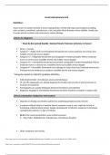 NURS N676 Acute Limb ischemia Information sheet