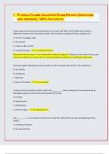 1 FLORIDA CLAIMS ADJUSTER EXAM REVIEW QUESTIONS  AND ANSWERS| LATEST UPDATES/ COMPLETE EXAM PREDICTION PAPER |, 100% ACCURATE/ Frank owned a home that was destroyed by a hurricane. Both ABC and XYZ Banks were listed as  additional interests on his homeown