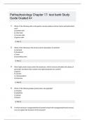 Pathophysiology Chapter 17 test bank Study Guide Rated A