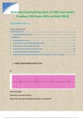 (Inclusive) Dysrhythmias Basic A| EKG Final Exam| Prophecy EKG Exam 100% verified {2024}