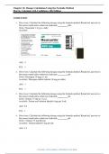 Chapter 14(Dosage Calculation Using the Formula Method) Morris - Calculate with Confidence, 8th Edition