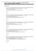 Chapter 13(Dosage Calculation Using the Ratio and Proportion Method) Morris - Calculate with Confidence, 8th Edition