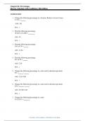 Chapter 04(Percentages) Morris - Calculate with Confidence, 8th Edition