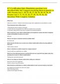 IC3 Certification Quiz (Simulation questions were described fully, but I suggest practicing them in gmetrix as well: Practice test 1: 20, 25, 26, 27, 28, 29, 30, 35, 36, 39 Practice test 2: 17, 23, 24, 26, 27, 29, 34, 35, 36, 42) Questions With Complete S