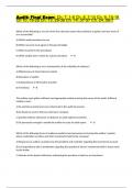 Audit: Final Exam: Ch. 7..1-6 Ch. 8..7-14 Ch. 9..15-18 Ch 10..18-28 Ch. 13..29-36 Ch. 14..37-57 Ch. 24..58Which of the following is not one of the four decisions about what evidence to gather and how much of it to accumulate?-7 