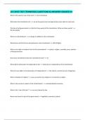 US CIVICS TEST (TENNESSEE) QUESTIONS & ANSWERS GRADED A+