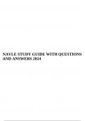 NAVLE STUDY GUIDE WITH QUESTIONS AND ANSWERS 2024.