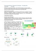 Samenvatting Farmaceutische Chemie en Analyse (FCA)