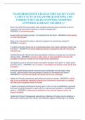 NASM BEHAVIOUR CHANGE SPECIALIST EXAM  LATEST ACTUAL EXAM 250 QUESTIONS AND  CORRECT DETAILED ANSWERS (VERIFIED  ANSWERS) ALREADY GRADED A+