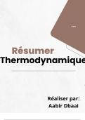 Thermodynamique