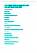 StaRN EKG study set-Answered 100% Correctly-Latest 2024-2025
