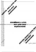 EDEXEL A level MARKSCHEME FURTHER MATHS 2306 9FM0-01 A level MARKSCHEME Core Pure Mathematics 1 June 2023