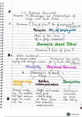 Edexcel IGCSE O-level Economics, Chap 19: Advantages & Disadvantages of Large & Small Firms (Handwritten notes)