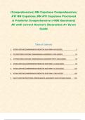 (Comprehensive) RN Capstone Comprehensive; ATI RN Capstone; RN ATI Capstone Proctored & Predictor Comprehensive (+800 Questions) All with correct Answers |Guarantee A+ Score Guide