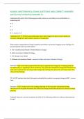 NUR401-MIDTERM REAL EXAM QUESTIONS AND CORRECT ANSWERS 2024 LATEST UPDATES//GRADED A+ Individuals with which of the following personality styles are most likely to be comfortable in a leadership role?