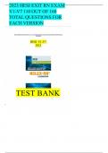 2023 HESI EXIT RN EXAM V1-V7 110 OUT OF 160 TOTAL QUESTIONS FOR EACH VERSION about:blank 1/177 2023 HESI EXIT RN EXAM V1-V7 110 OUT OF THE 160 TOTAL QUESTIONS FOR EACH VERSION HESI V1-V7 2023 TEST BANK 2023 HESI EXIT RN EXAM V1-V7 110 OUT OF 160 TOTAL QUE