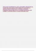 TEST BANK INTERPERSONAL RELATIONSHIPS: PROFESSIONAL COMMUNICATION SKILLS FOR NURSES BY ELIZABETH C. ARNOLD PHD RN PMHCNS-BC (AUTHOR), KATHLEEN UNDERMAN BOGGS PHD FNP-CS (AUTHOR) |QUESTIONS AND CORRECT ANSWERS 2024|A+ GUARANTEED|100%PASS