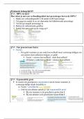 Samenvatting wiskunde theorie H7 + vaardigheden 3, compleet