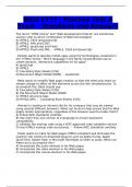 WGU C777 EXAM/108 ANSWERED QUESTIONS WITH A+ GRADES