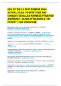 DEX IOT DAY 5 TEST NEWEST 2024 ACTUAL EXAM 70 QUESTIONS AND CORRECT DETAILED ANSWERS (VERIFIED ANSWERS) |ALREADY GRADED A+ BY EXPERT 100% HIGHSCORE