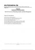 Solution Manual For Essentials of Marketing Analytics 1st Edition by Joseph Hair and Dana E. Harrison and Haya Ajjan Chapter 1-13