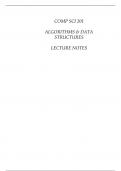 COMP SCI 201 ALGORITHMS & DATA STRUCTURES LECTURE NOTES